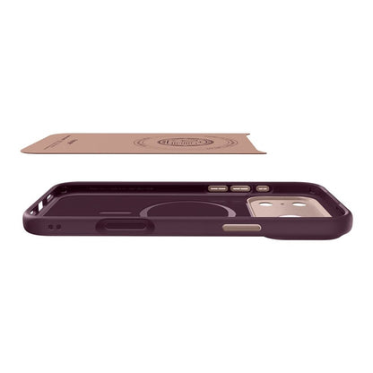 Spigen Nano Pop Mag MagSafe - Dėklas iPhone 17 Pro Max (Bordo pupelė)