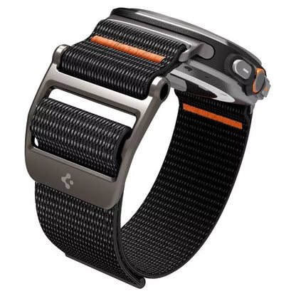 Spigen DuraPro Flex – Dirželis, skirtas Samsung Galaxy Watch Ultra 47 mm (2025/2024) (Juodas)