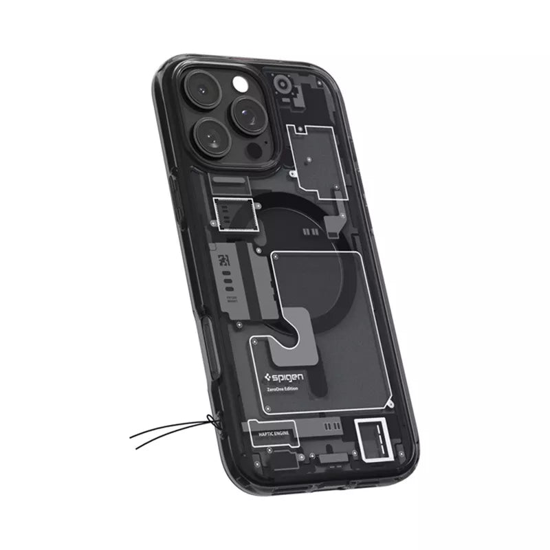 Spigen Ultra Hybrid Mag MagSafe – dėklas, skirtas iPhone 16 Pro (Zero One)