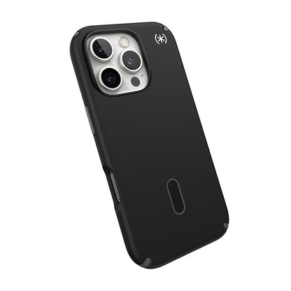 Speck Presidio2 Pro ClickLock & MagSafe - iPhone 16 Pro dėklas (Juoda / Skalūninė pilka / Balta)