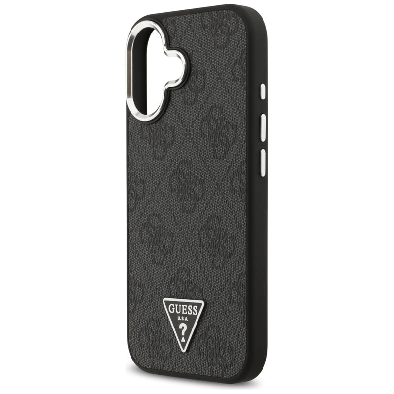 Guess 4G Triangle Logo MagSafe dėklas iPhone 17 (juodas)