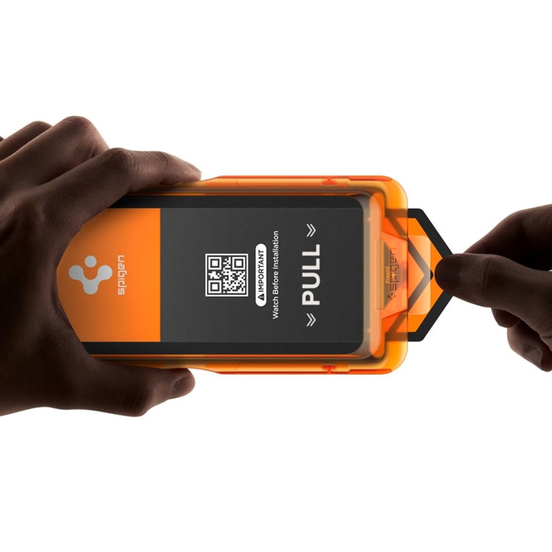 Spigen Glas.tR AlignMaster Slim 3-Vnt. - Grūdintas stiklas, skirtas Apple iPhone 17 (3 vnt.)