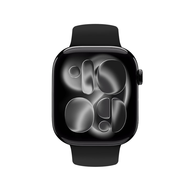 Crong Liquid - Apple Watch apyrankė 44/45/46/49 mm (juoda)