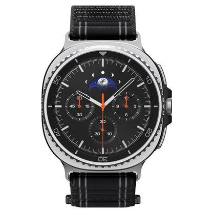 Spigen WBF0 dirželis - juostelė, skirta Samsung Galaxy Watch 8 / 8 Classic 40 / 44 / 46 mm (Juodas) Spigen
