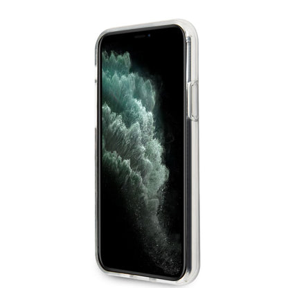 Guess gėlių dėklas N1 – dėklas, skirtas iPhone 11 Pro Max (juodas)