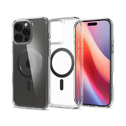 Spigen Ultra Hybrid Mag MagSafe – dėklas, skirtas iPhone 16 Pro Max (anglies pluoštas)