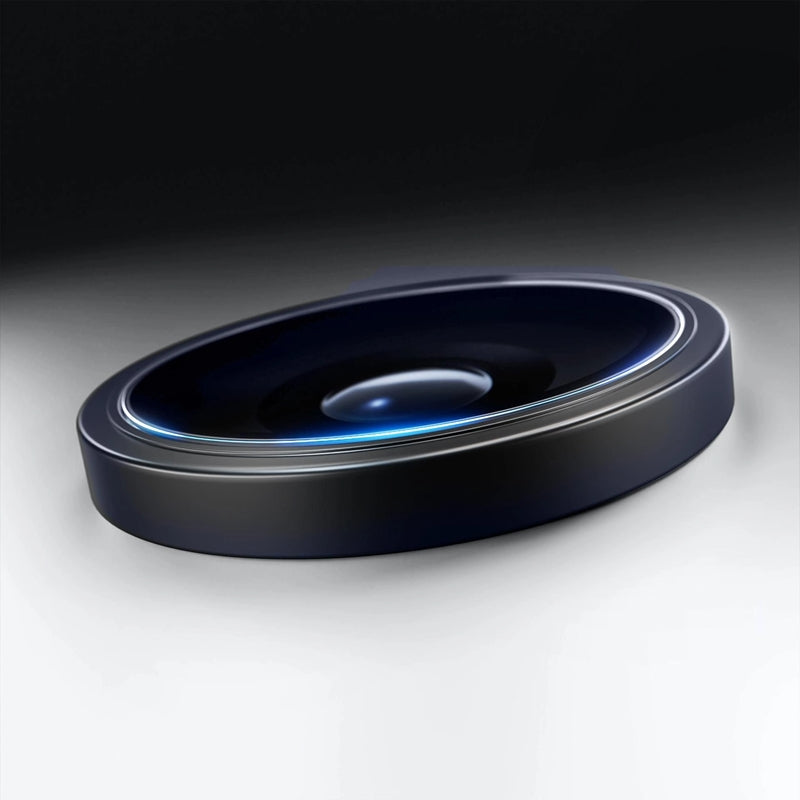 3mk HARDY Apsauga Objektyvui Pro - Kameros Objektyvo Stiklas, skirtas iPhone 17 (Juodas)