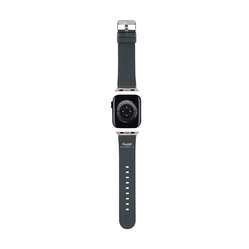 Hello Kitty dirželis Kitty Head - dirželis Apple Watch 38/40/41 mm (juodas)
