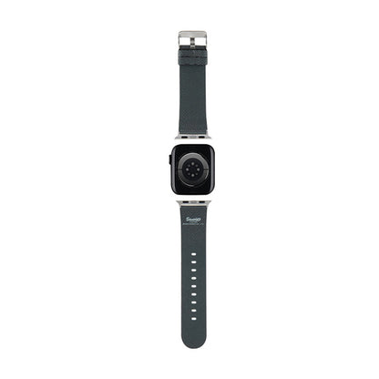 Hello Kitty dirželis Kitty Head - dirželis Apple Watch 38/40/41 mm (juodas)