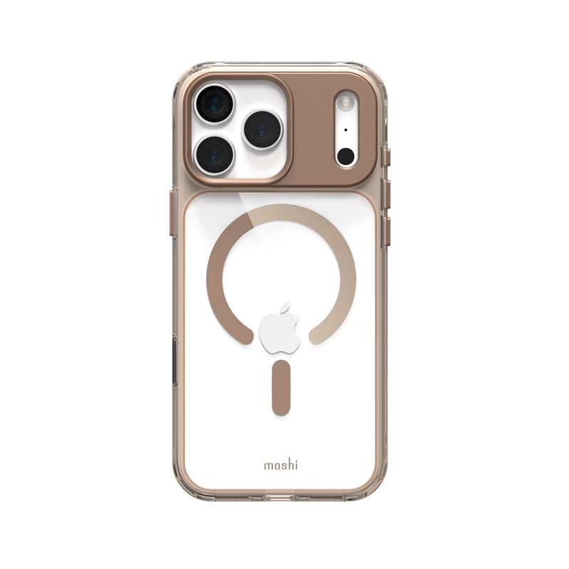 Moshi iGlaze MagSafe - Dėklas iPhone 17 Pro Max (Sutemų bronzos)