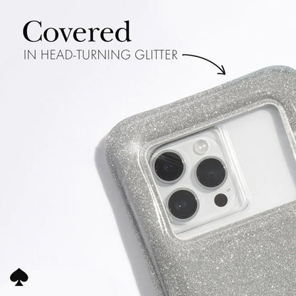 Kate Spade New York Vandeniui atsparus plaukiojantis dėklas – Vandeniui atsparus dėklas išmaniesiems telefonams iki 6,7 colio (That Sparkle)