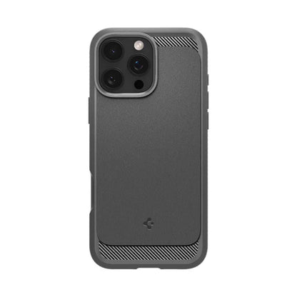 Spigen Rugged Armor Mag MagSafe – dėklas, skirtas „iPhone 16 Pro Max“ (pilka)