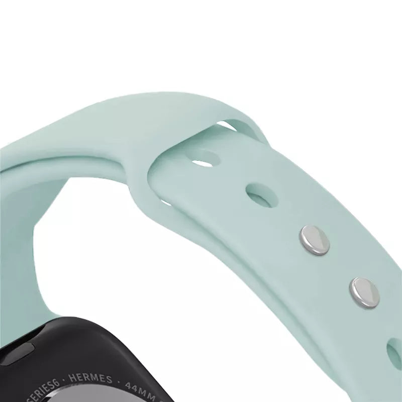 Crong Liquid – dirželis Apple Watch 44/45/46/49 mm (mėtų spalvos)
