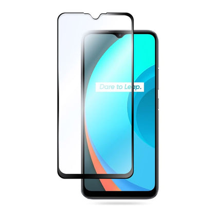 Crong 7D Nano Lankstus Stiklas - 9H Hibridinis Stiklas Visam Ekrano OPPO realme C11