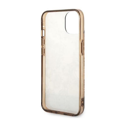 Guess Porcelain Collection – iPhone 14 Plus dėklas (Ochre)