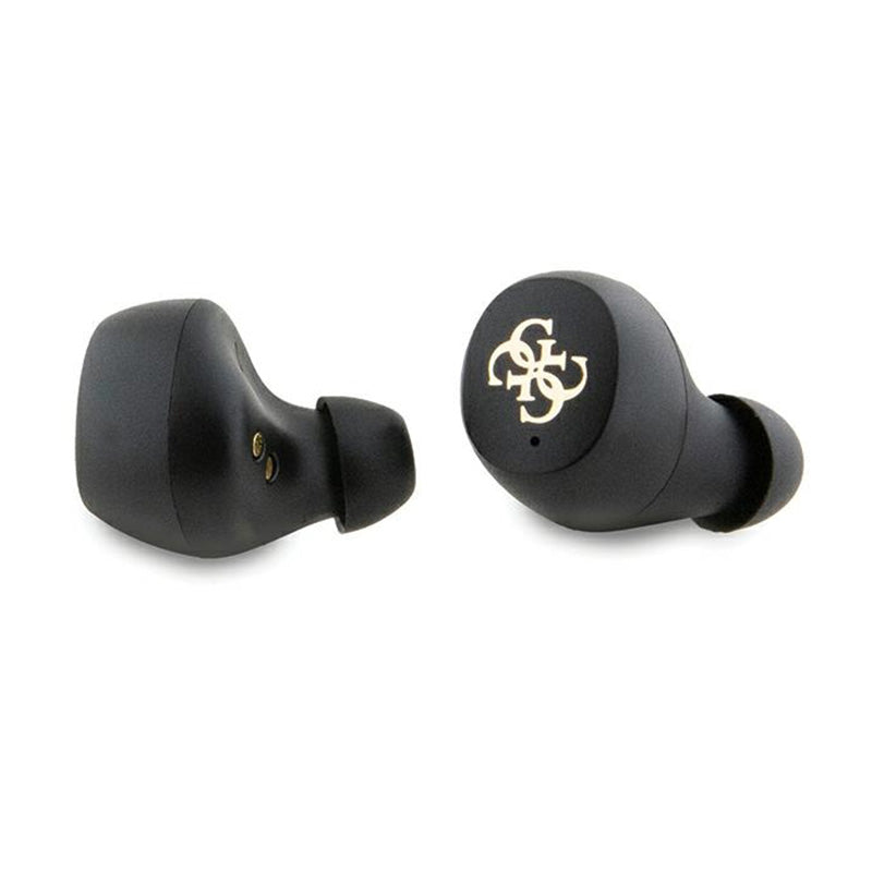 Guess 4G Metal Logo - TWS ENC Bluetooth ausinės + įkrovimo dėklas (rožinis)