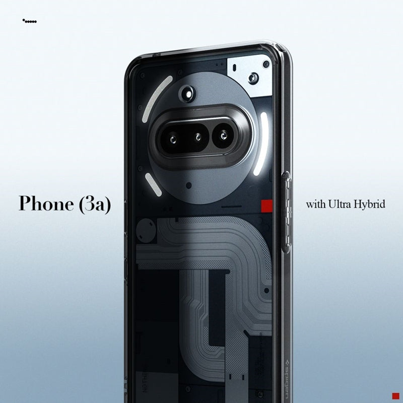 Spigen Ultra Hybrid – dėklas, skirtas Nothing Phone 3a (Space Crystal)