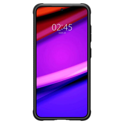 Spigen Rugged Armor – dėklas, skirtas „Samsung Galaxy S24“ (matinė juoda)