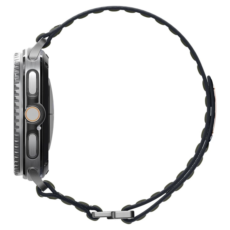 Spigen WBF0 Band - Žalias dirželis Samsung Galaxy Watch 8 / 8 Classic 40 / 44 / 46 mm