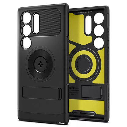 Spigen Slim Armor MagSafe - dėklas, skirtas „Samsung Galaxy S24 Ultra“ (juodos spalvos)