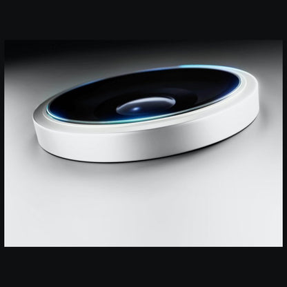 3mk HARDY Pro objektyvo apsauga - Kameros objektyvo stiklas, skirtas iPhone 17 Pro / iPhone 17 Pro Max (Sidabrinis)