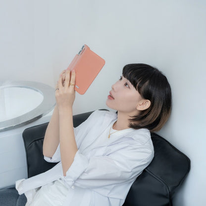 Moshi Overture MagSafe - Odos 3 viename atverčiamas dėklas iPhone 17 Pro Max (Misty Coral)