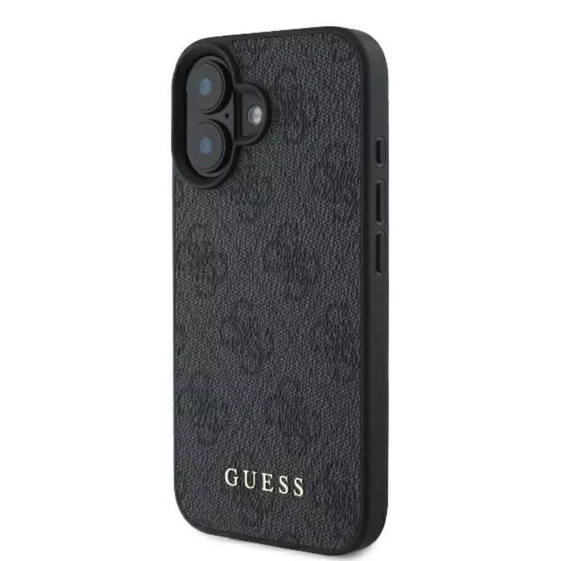 Guess 4G Classic – dėklas, skirtas „iPhone 16 Plus“ (juoda)