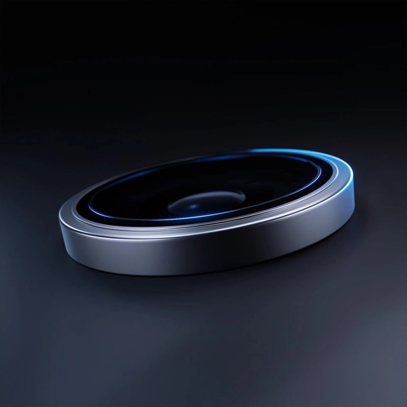 3mk HARDY Pro objektyvo apsauga - Kameros objektyvo stiklas iPhone Air (Titano pilka)