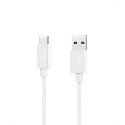 Spigen EB6020AC Essential – USB-A į USB-C kabelis PD 60W 2m (Baltas)