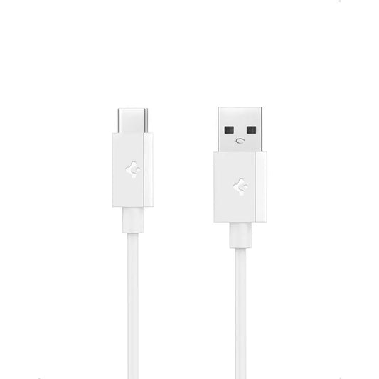 Spigen EB6020AC Essential – USB-A į USB-C kabelis PD 60W 2m (Baltas)