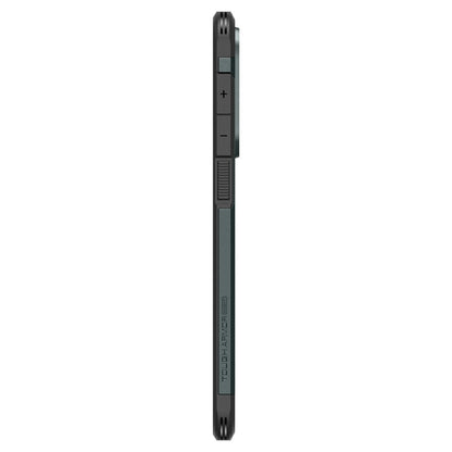 Spigen Tough Armor MagSafe – dėklas, skirtas Samsung Galaxy S25 Edge (Abyss Green)