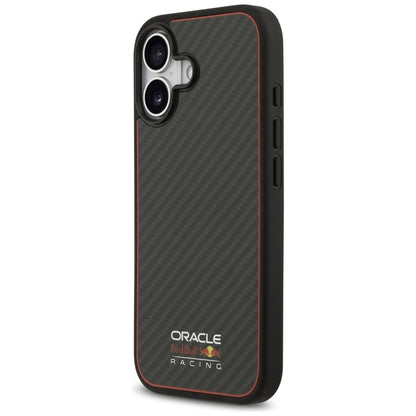 Red Bull Kevlar Logo Matt MagSafe - iPhone 17 dėklas (juodas)