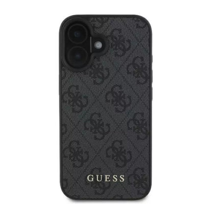 Guess 4G Classic – dėklas, skirtas „iPhone 16 Plus“ (juoda)