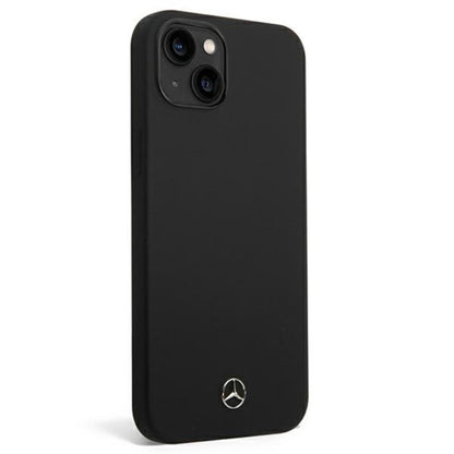 Mercedes Silicone Line MagSafe – Dėklas iPhone 14 (juodas)