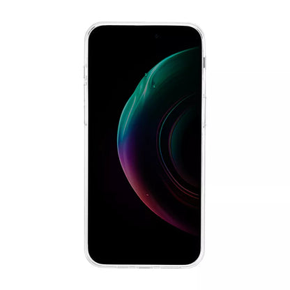 Kate Spade New York skystų blizgučių MagSafe dėklas iPhone 15 Pro (Vaivorykštinis opalas)