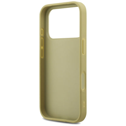 Guess Dėklas "Fixed Glitter Big 4G" iPhone 17 Pro (auksinis)