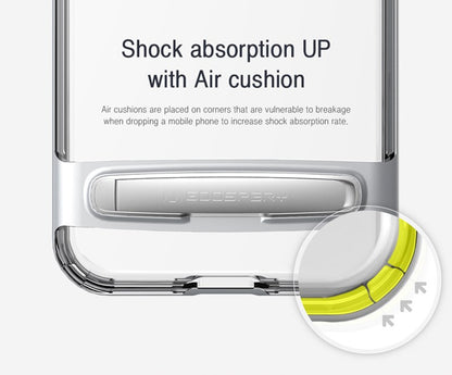 Mercury Dream Bumper – dėklas, skirtas „Samsung Galaxy S9“ su metaliniu stovu (auksinis)