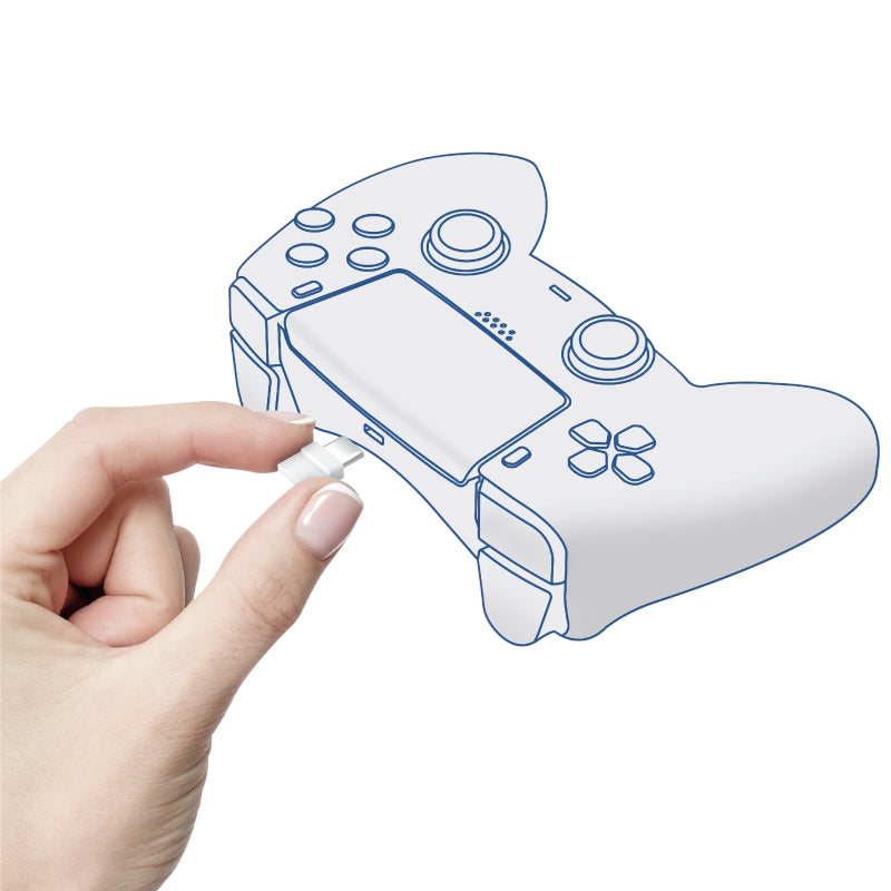 Trust GXT250 – dviejų PS5 pultelių įkroviklis