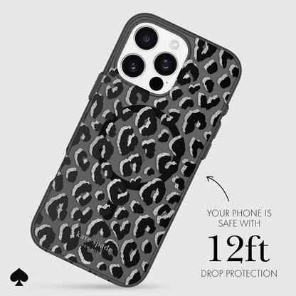 Kate Spade New York apsauginis „MagSafe“ dėklas, skirtas „iPhone 16 Pro Max“ (City Leopard)