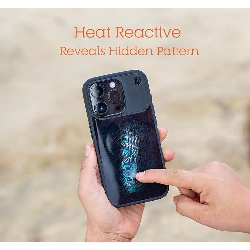 STM Reveal Warm MagSafe – dėklas iPhone 15 Pro (Black Realm)