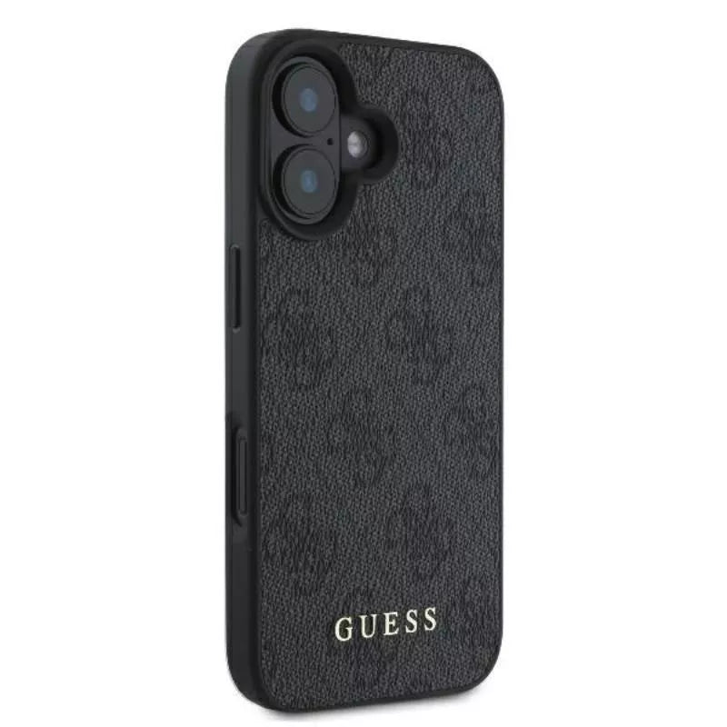 Guess 4G Classic – dėklas, skirtas „iPhone 16 Plus“ (juoda)