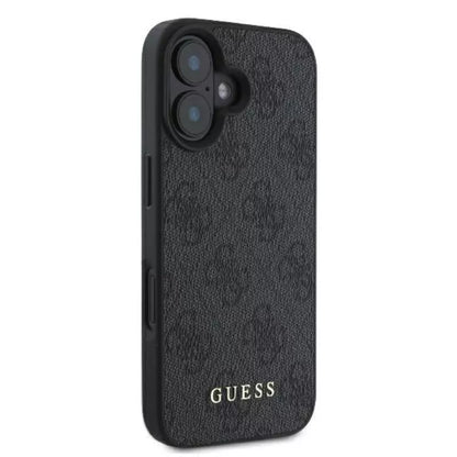 Guess 4G Classic – dėklas, skirtas „iPhone 16 Plus“ (juoda)