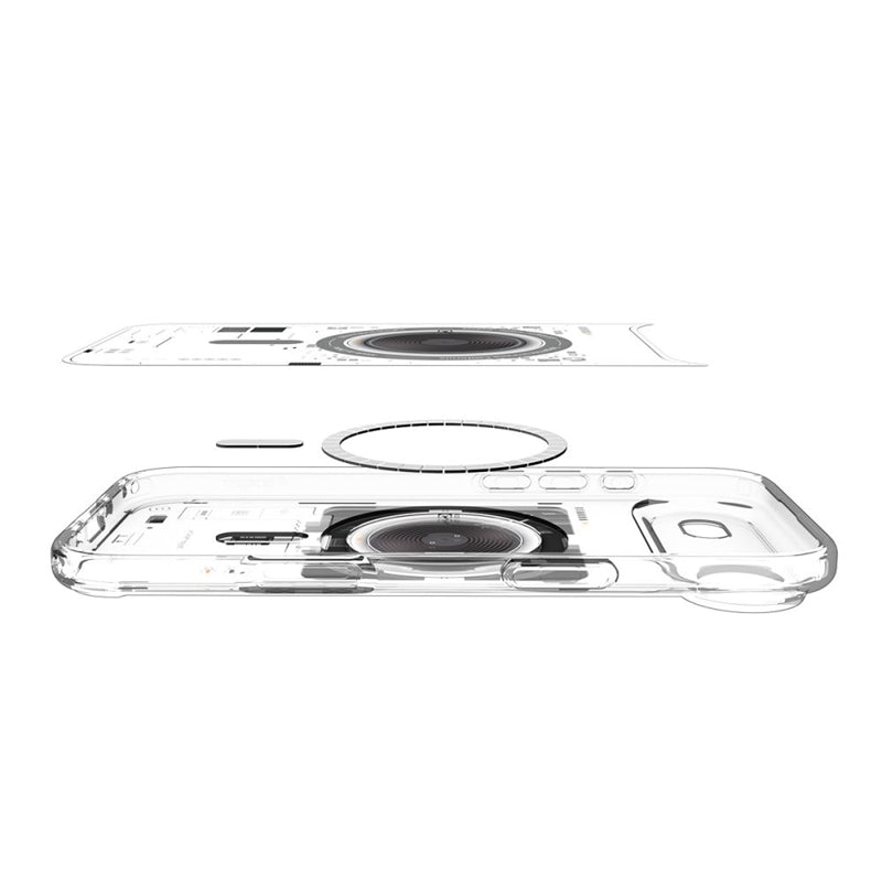 Spigen Ultra Hybrid Mag MagSafe dėklas, skirtas iPhone Air (Neo One)