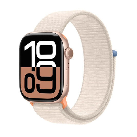 Crong Nylon – sportinis dirželis, skirtas „Apple Watch“ 38/40/41/42 mm (žvaigždžių šviesa)
