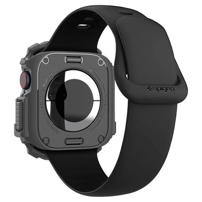 Spigen Rugged Armor - dėklas, skirtas Apple Watch 10 46 mm (tamsiai pilka)