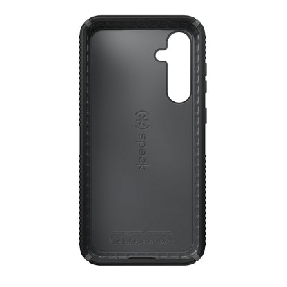 Speck Presidio2 Grip – dėklas Samsung Galaxy S23 FE (juodas/juodas/baltas)
