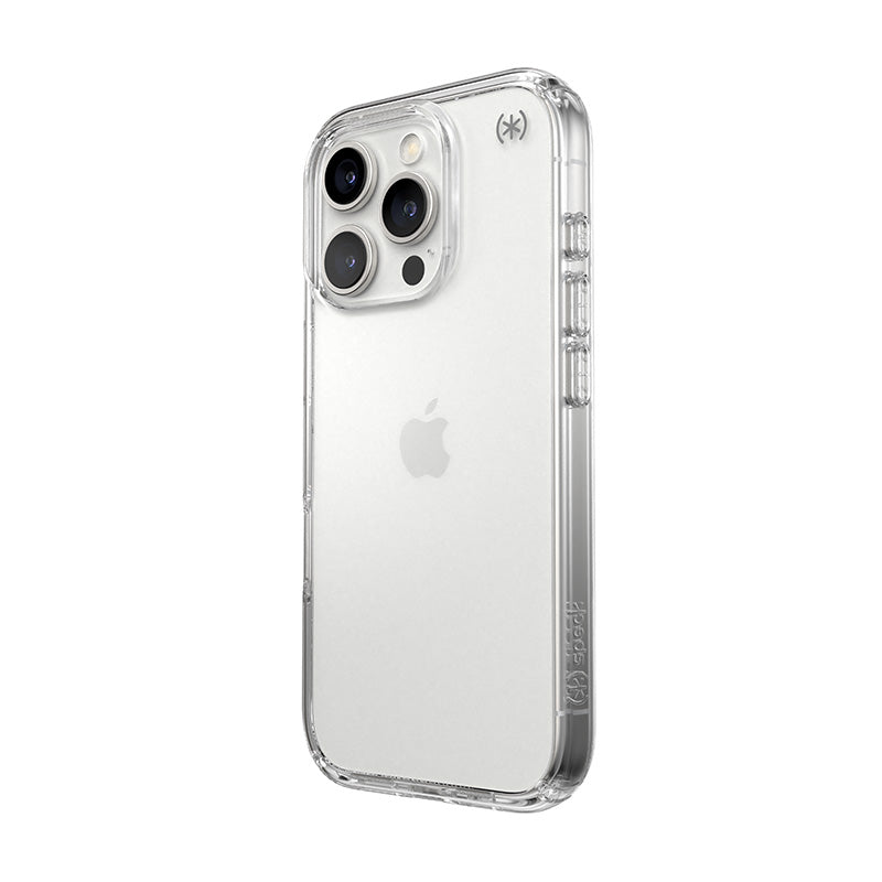 Speck Presidio Perfect-Clear - Dėklas iPhone 16 Pro (Skaidrus)