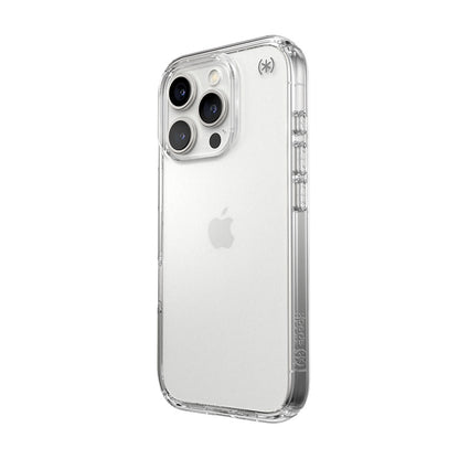 Speck Presidio Perfect-Clear - Dėklas iPhone 16 Pro (Skaidrus)