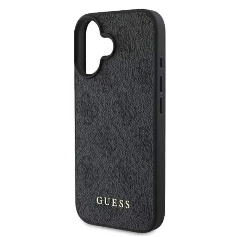 Guess 4G Classic – dėklas, skirtas „iPhone 16 Plus“ (juoda)
