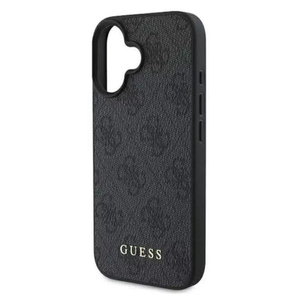 Guess 4G Classic – dėklas, skirtas „iPhone 16 Plus“ (juoda)